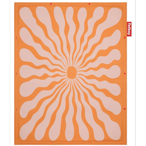 Fatboy Flying Carpet Matto 140x180 cm Kukkakuvio Oranssi/Vaaleanpunainen