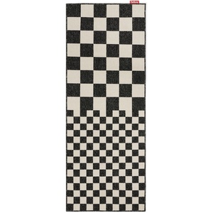 Fatboy Carpretty Catwalk Square Affair -matto 80x200 cm Antrasiitti/kerma