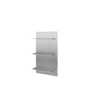 Ferm Living Storage -kolmoishylly, pieni, alumiini
