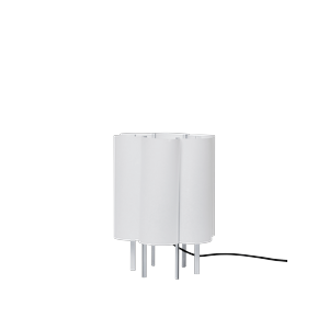Ferm Living Boe -pöytävalaisin H28 hopea/luonnonvärinen