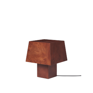 Ferm Living Burl -pöytävalaisin, tummaksi petsattu pahkapuu