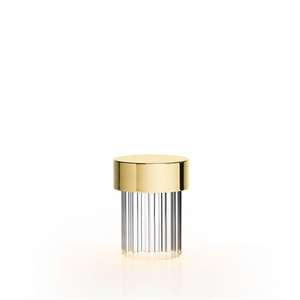 Flos Last Order Fluted Table Lamp Polished Brass
