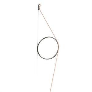 Flos Wirering Wall Lamp Rosa/ Antricit Gray
