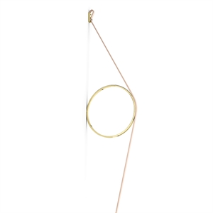 Flos Wirering Wall Lamp Rosa/ Yellow