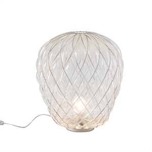 FontanaArte Pinecone Table Lamp Clear Glass