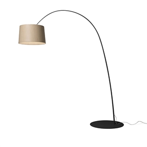 Foscarini Twiggy Lattiavalaisin My Light Black & Wood