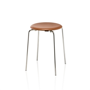 Fritz Hansen Dot Stool Walnut