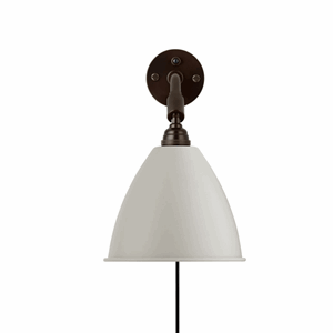 Bestlite BL7 Wall lamp Black Brass & White