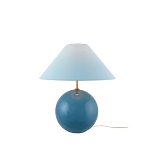 Globen Lighting Iris 35 -pöytävalaisin, himmeän sininen