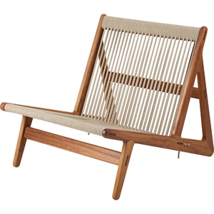 Gubi MR01 Initial Outdoor Armchair Iroko