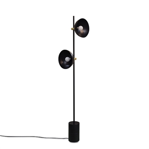 Handvärk Studio Floor Lamp Black & Brass
