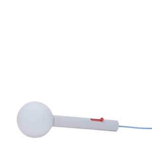 Kannettava Hübsch Talk -lamppu vaaleanharmaa