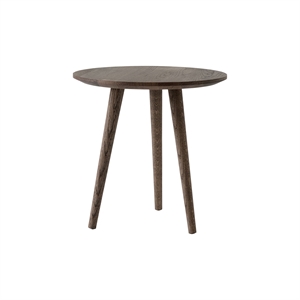 &Tradition In Between SK13 Coffee Table Smoked Oak Ø48 cm