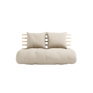 Karup Design Shin Sano -sohva Patjalla, Beige/kirkaslakka