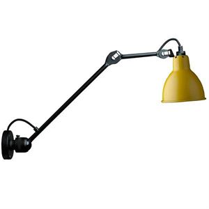 Lampe Gras N304 L40 Wall Lamp Mat Black & Yellow Hardwired