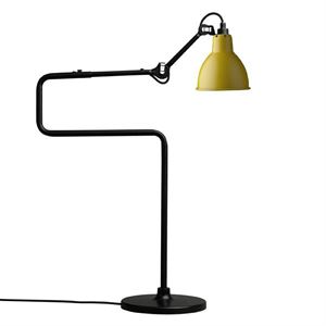 Lampe Gras N317 Table Lamp Mat Black & Mat Yellow