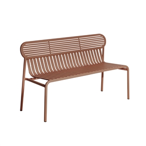 Petite Friture WEEK-END Bench Terracotta