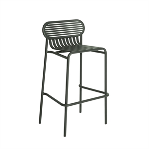 Petite Friture WEEK-END Bar Stool H80 Glass Green