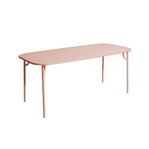 Petite Friture WEEK-END Rectangular Table Blush