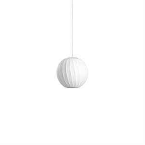 HAY Nelson Ball Crisscross Bubble Pendant Small White