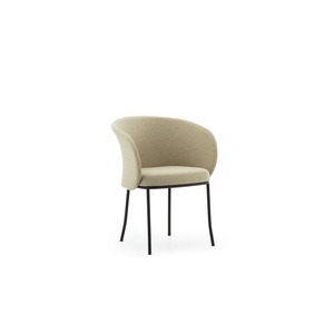 Normann Copenhagen Knit-ruokapöydän tuoli musta/hiekka