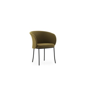 Normann Copenhagen Knit -ruokapöydän tuoli musta/oliivi