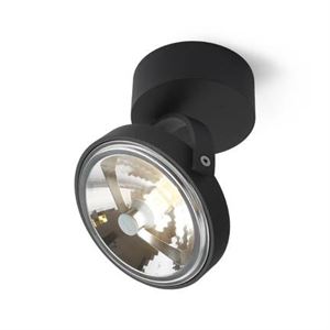 Trizo 21 PIN-UP 1 Spot & Ceiling lamp Black