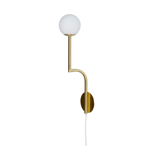 Pholc MOBIL 46 Wall Lamp Brass/Opal