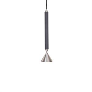 Pholc APOLLO 39 Pendant Black/Polished Aluminium