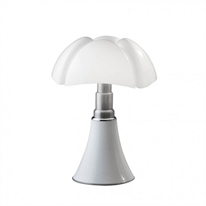 Martinelli Luce Pipistrello Medium 1965 Table Lamp White