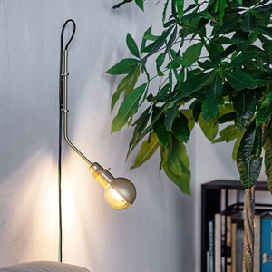 RestartMilano Wall Lamp Brass Short