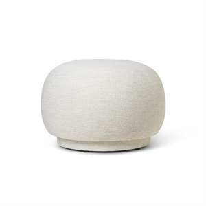 Ferm Living Rico Pouf Bouclé Luonnonvalkoinen