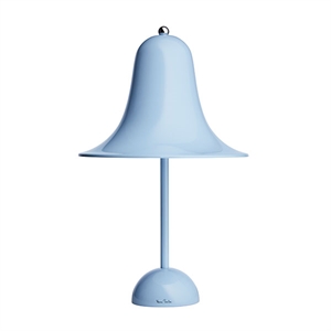 Verner Panton Pantop Table Lamp Light Blue Ø23 cm