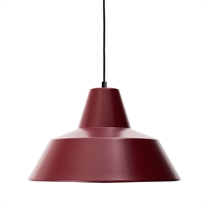 Made By Hand Workshop Lamp Pendant Wine Red W4