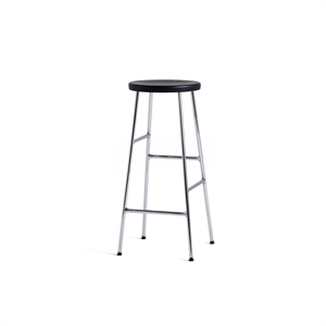 HAY Cornet Bar Stool H75 Chrome/ Black