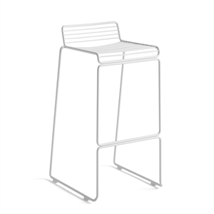 HAY Hee Bar Stool H75 White