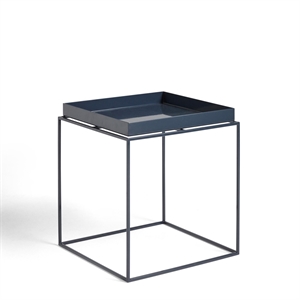 HAY Tray Side Table Medium Deep Blue