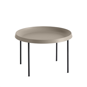 HAY Tulou Coffee Table Ø55 x H35 Mocca/ Black