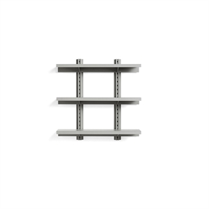 HAY Standard Issue 3 Layer Shelf W90 Sky Grey