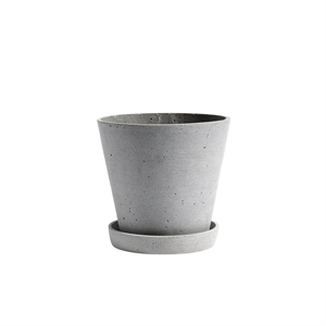 HAY Flowerpot Lautasella L Harmaa