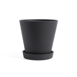 HAY Flowerpot Lautasella XL Musta