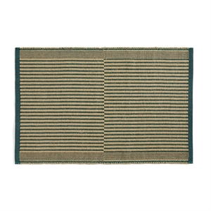 HAY Tapis -matto 60x95 musta/vihreä
