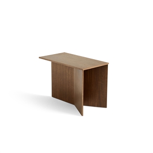 HAY Slit Wood Coffee Table Oblong Walnut