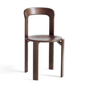 HAY Rey Dining Chair Umber Brown