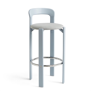 HAY Rey Bar Stool Slate Blue/Steelcut Trio 113