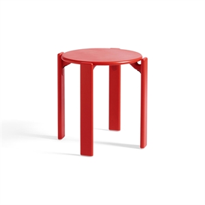 HAY Rey Stool Scarlet Red