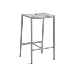 HAY Balcony Barstool Low H65 Desert Green