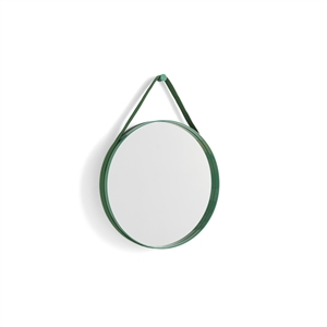 HAY Strap No 2 Mirror Ø50 Green