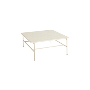 HAY Rebar Coffee Table Ø84 Beige Marble