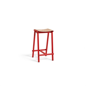 HAY Stool 8 -baarituoli H65 Signal Red